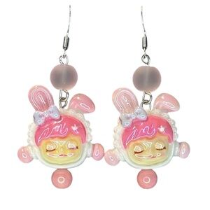 New Popmart characters Skullpanda earrings